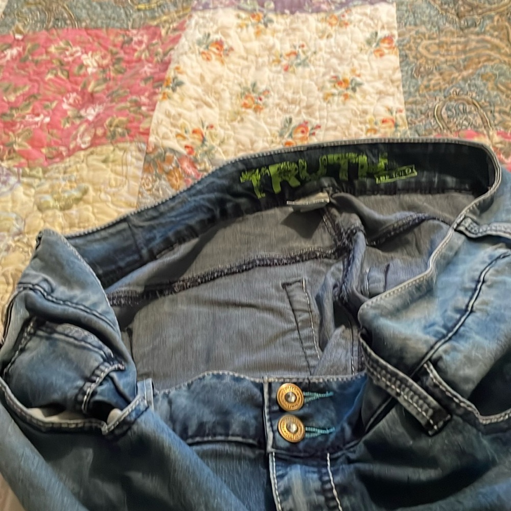 Naked, truth, light blue jeans, size 24 boot cut